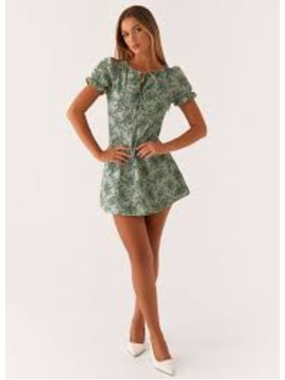 Peppermayo Someday Mini Dress - Cloud Nine Floral size 12 NWT
